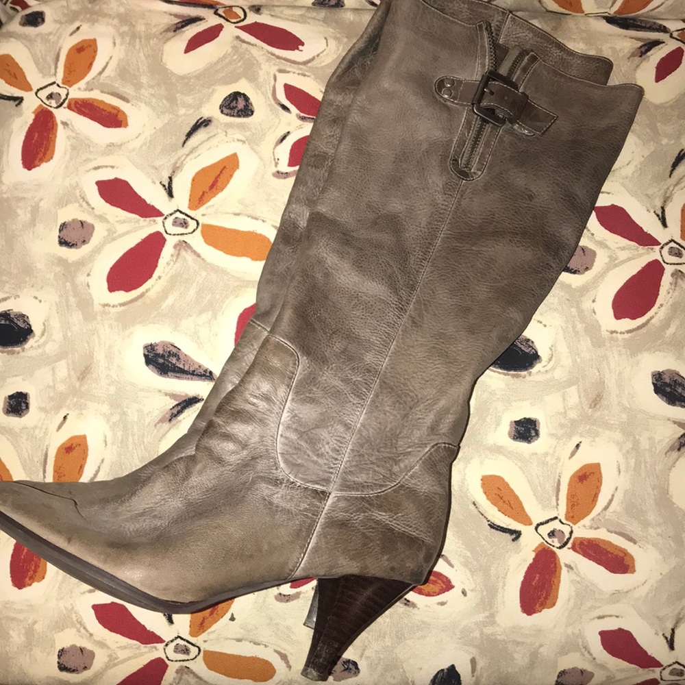 Grey Boots